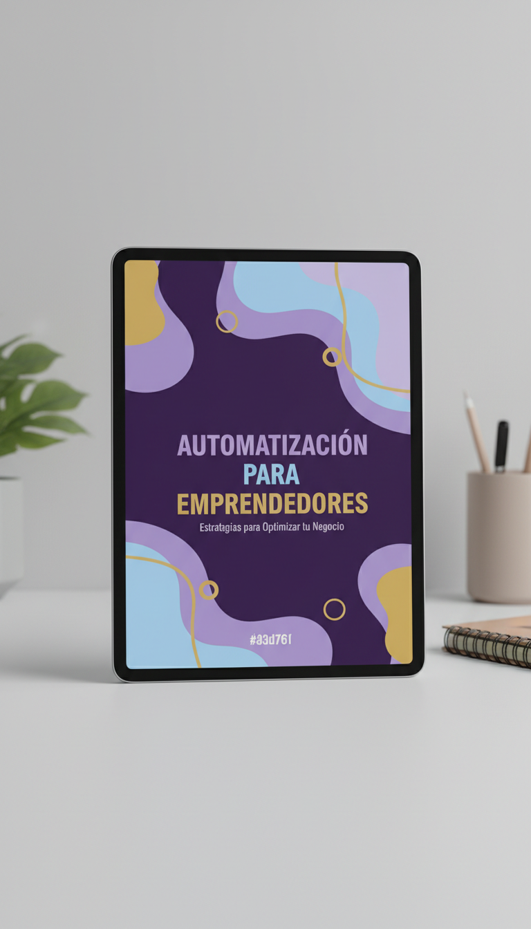 Ebook de automatización para emprendedores digitales