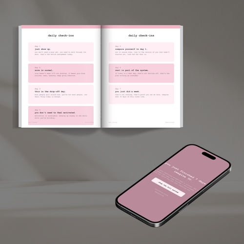 FREEBIE! The 7-Day Consistency Challenge (Digital PDF Guide)